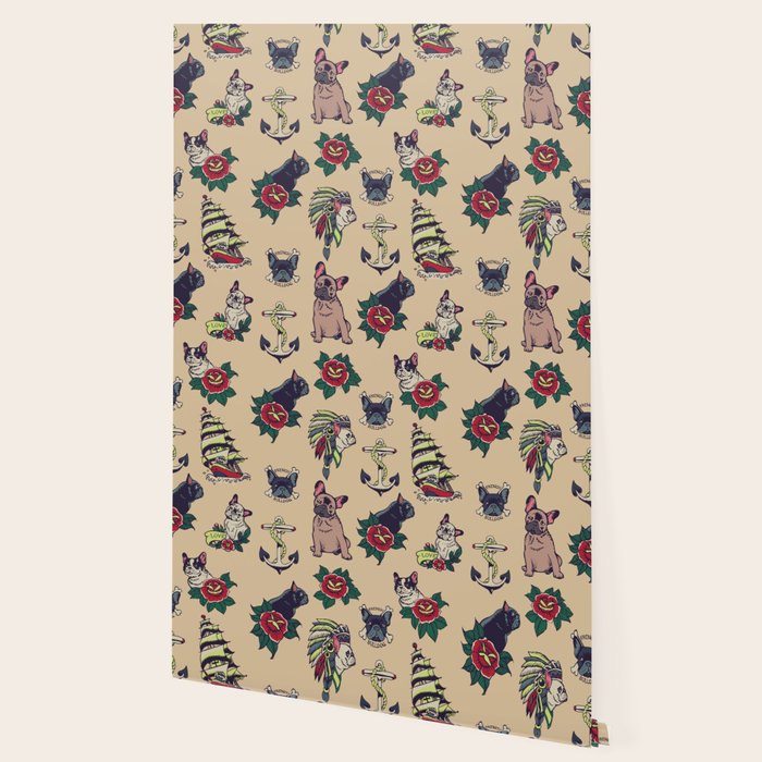 French  Bulldog Tattoo Wallpaper Gallery Image 2