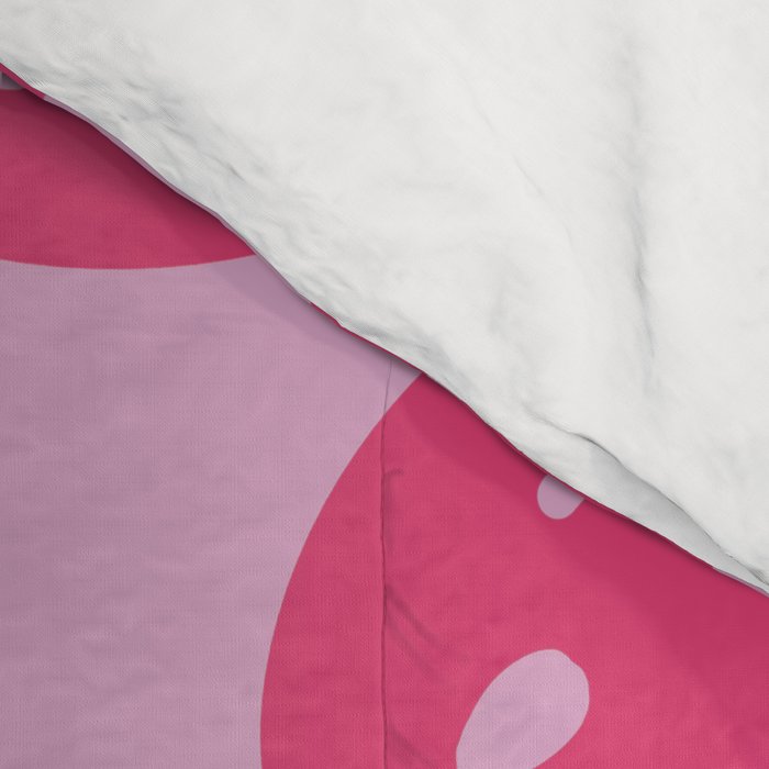 Hot Pink Smiley Faces Comforter Gallery Image 4