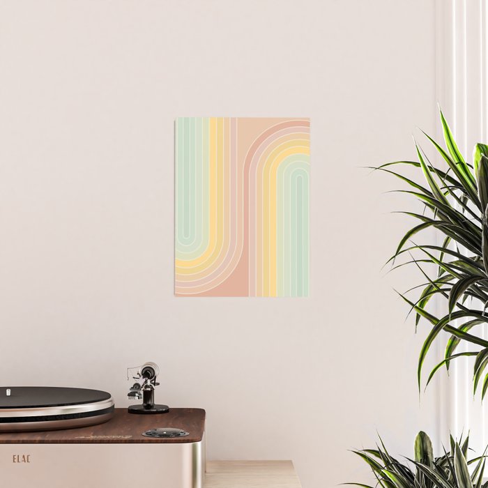 Gradient Curvature II Poster Gallery Image 2