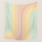 Gradient Curvature II Wall Tapestry Gallery Image 4