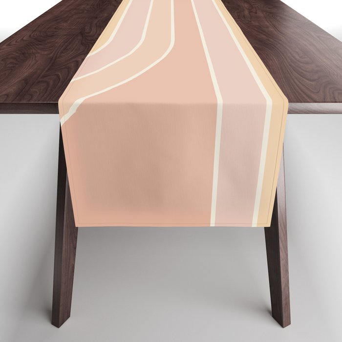 Gradient Curvature II Table Runner Gallery Image 1