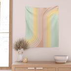 Gradient Curvature II Wall Tapestry Gallery Image 2