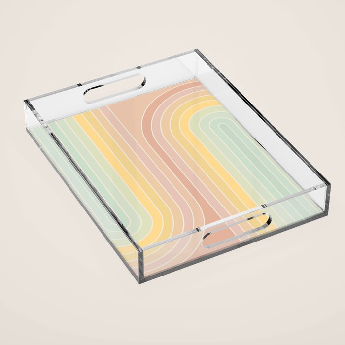 Gradient Curvature II Acrylic Tray Gallery Image 1