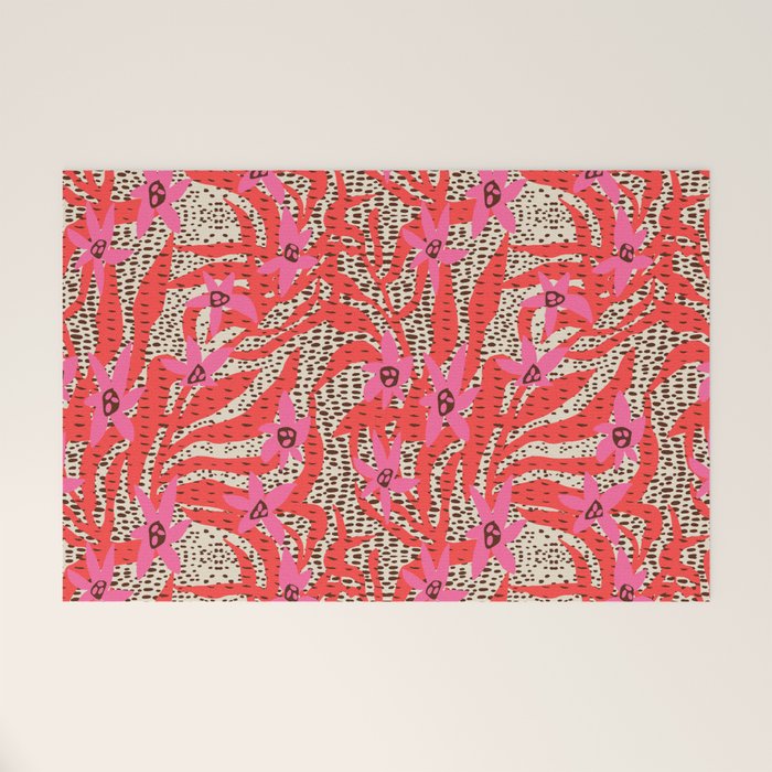 BAZAAR FETE WILD Welcome Mat Gallery Image 1