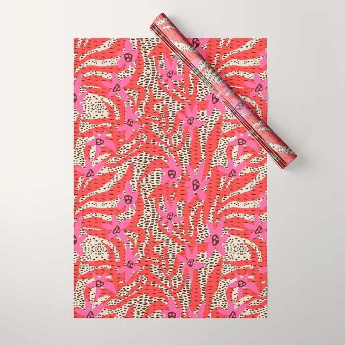 BAZAAR FETE WILD Wrapping Paper Gallery Image 1