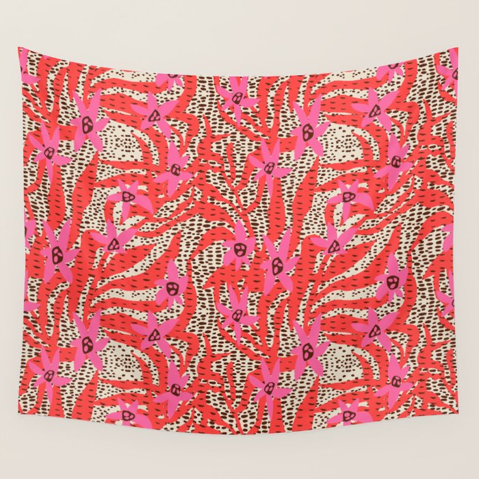 BAZAAR FETE WILD Wall Tapestry Gallery Image 4