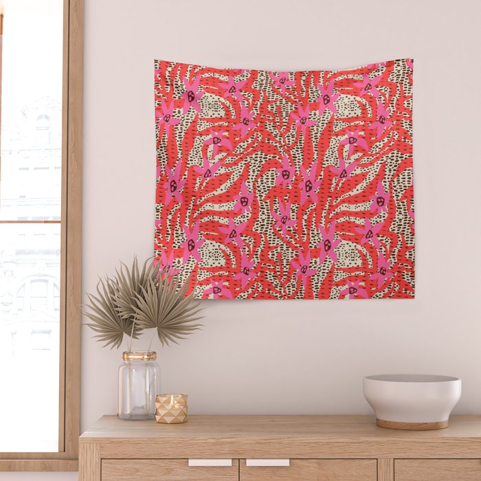 BAZAAR FETE WILD Wall Tapestry Gallery Image 2