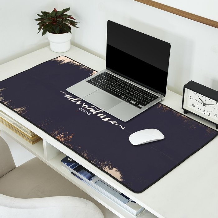 And So the Adventure Begins II Desk Mat Gallery Image 2
