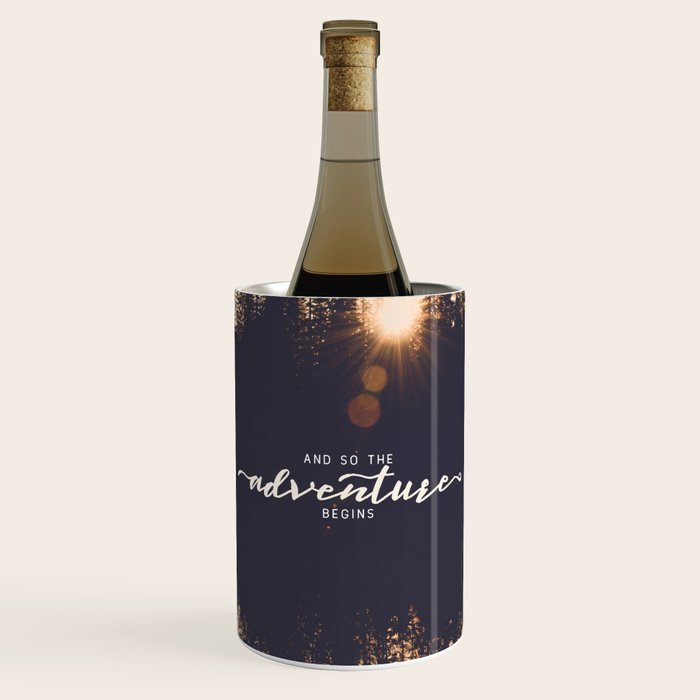 And So the Adventure Begins II Wine Chiller Gallery Image 1