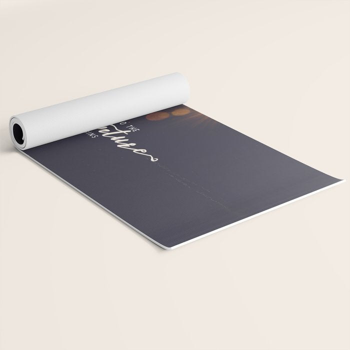 And So the Adventure Begins II Yoga Mat Gallery Image 2