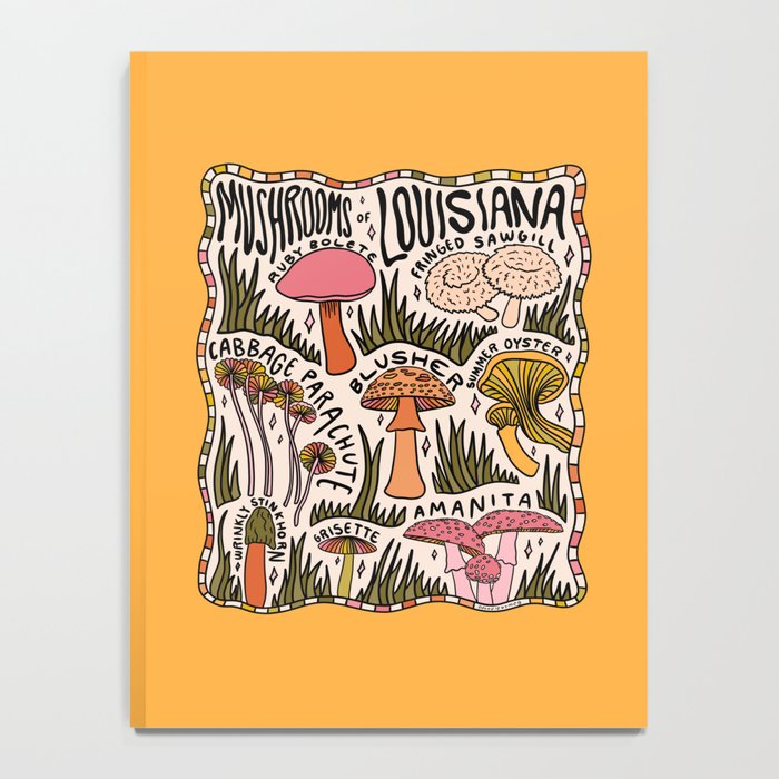 Mushrooms of Louisiana Notebook Gallery Image 4