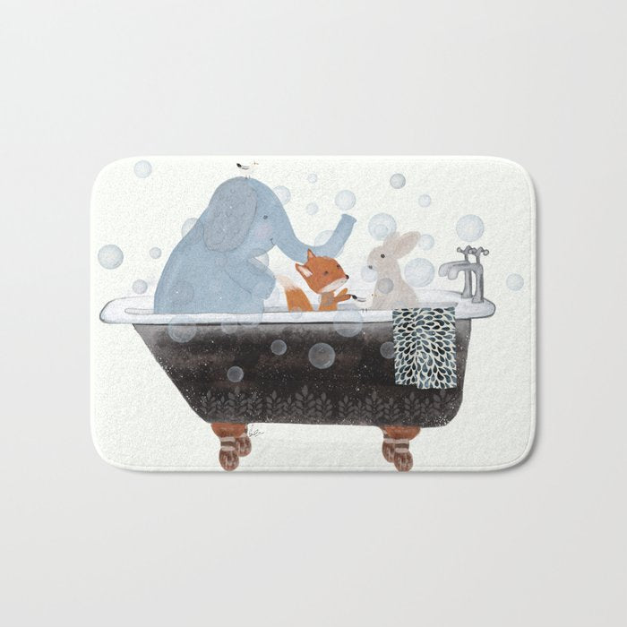 little bath time Bath Mat Gallery Image 1