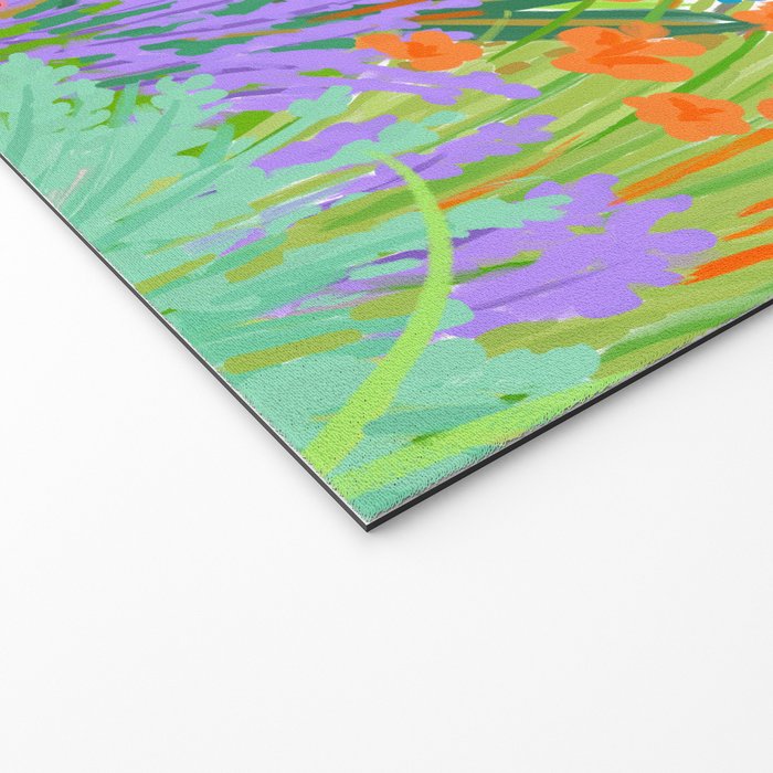 Flower Garden Welcome Mat Gallery Image 2