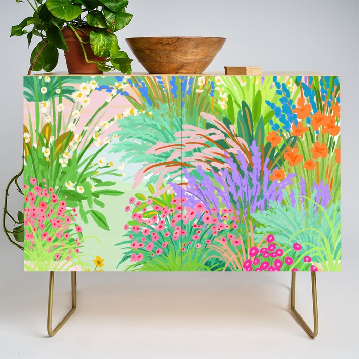 Flower Garden Credenza Gallery Image 1