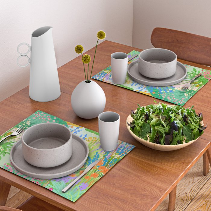 Flower Garden Placemat Gallery Image 2