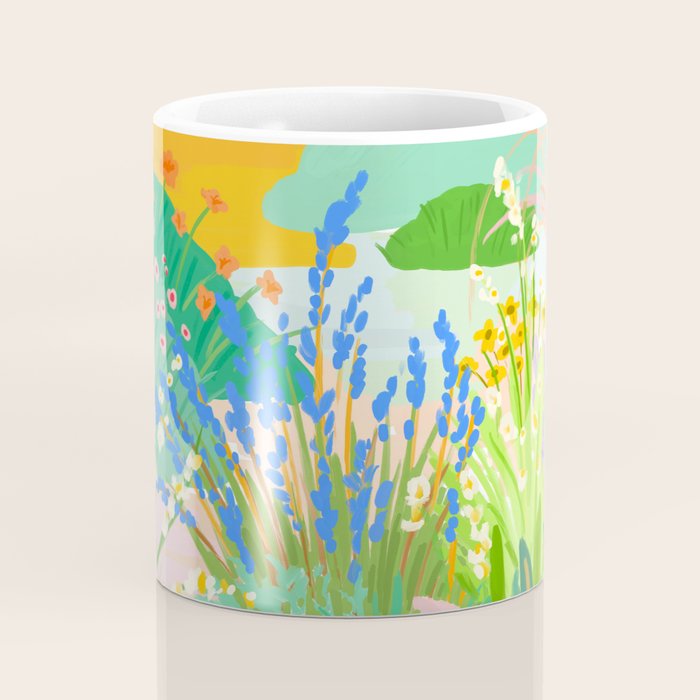 Flower Garden Coffee Mug Gallery Image 4
