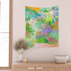 Flower Garden Wall Tapestry Gallery Image 2