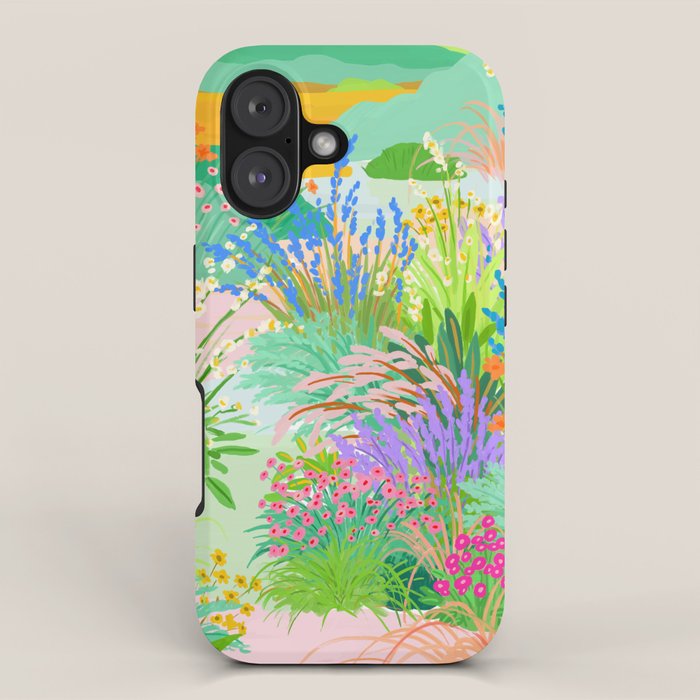 Flower Garden iPhone Case Gallery Image 1