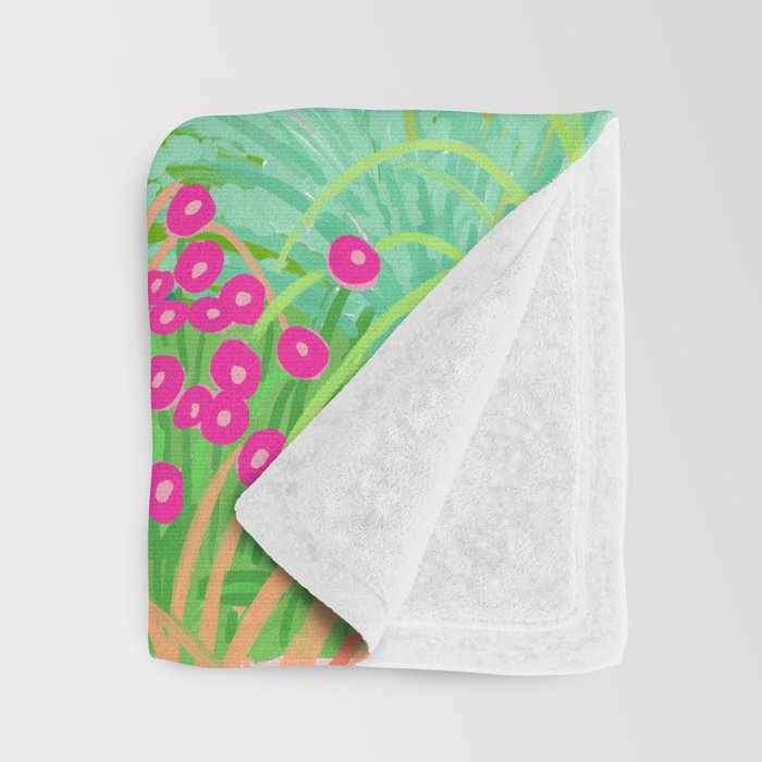 Flower Garden Throw Blanket Gallery Image 3