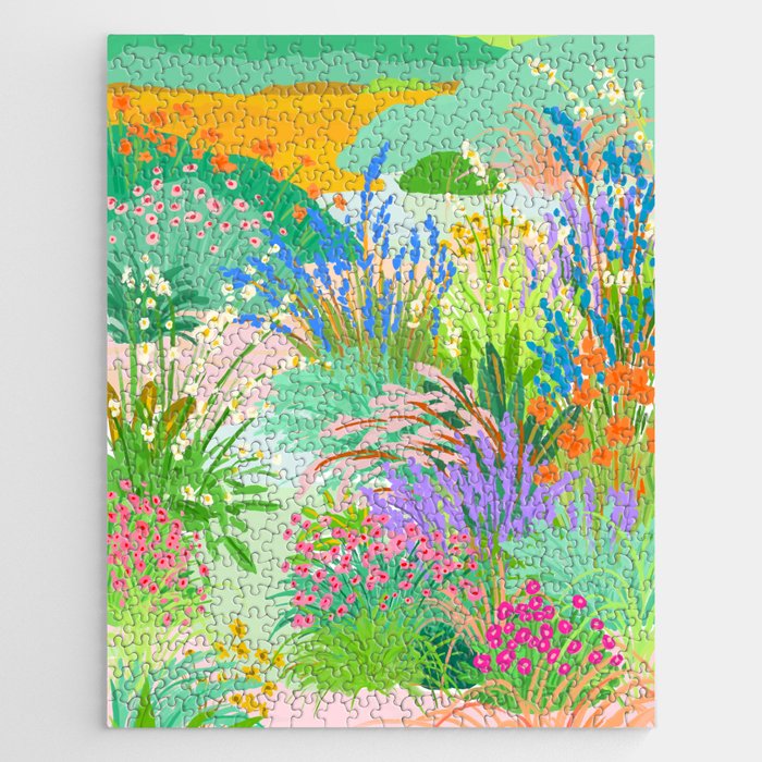 Flower Garden Jigsaw Puzzle Gallery Image 1
