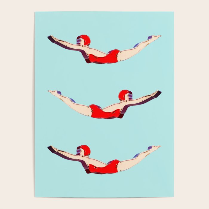Swimmer Girls Poster Gallery Image 4