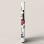 Crows, Bleeding Hearts & Roses Floral/Botanical Pattern iPhone Case Gallery Image 2