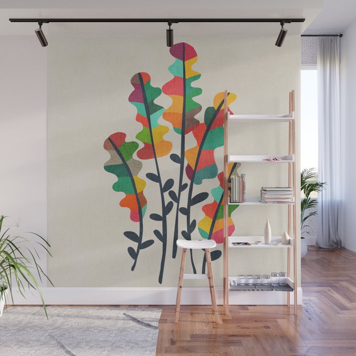 Flower from the meadow Wall Mural Gallery Image 1
