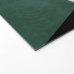 mid mod geometry green teal nature 3 Welcome Mat Gallery Image 2