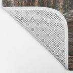 Log Cabin in the Forest Bath Mat Gallery Image 2