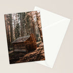 Log Cabin in the Forest Stationery Card Gallery Image 2