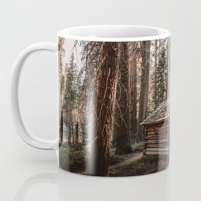 Log Cabin in the Forest Coffee Mug Gallery Image 3