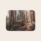 Log Cabin in the Forest Bath Mat Gallery Image 1