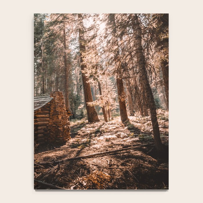 Log Cabin in the Forest Notebook Gallery Image 4