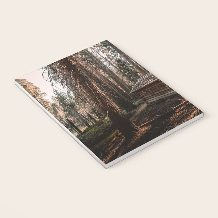 Log Cabin in the Forest Notebook Gallery Image 3