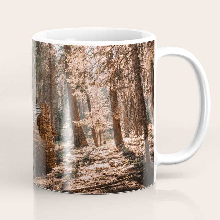 Log Cabin in the Forest Coffee Mug Gallery Image 1