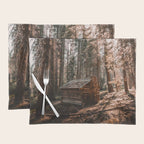 Log Cabin in the Forest Placemat Gallery Image 1