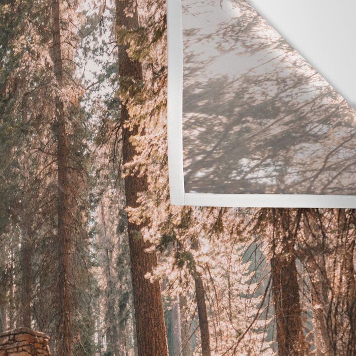 Log Cabin in the Forest Wall Tapestry Gallery Image 3