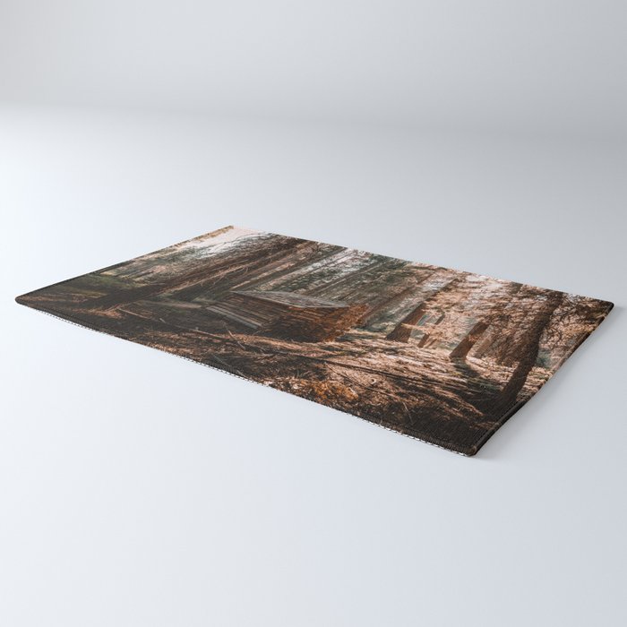 Log Cabin in the Forest Rug Gallery Image 3