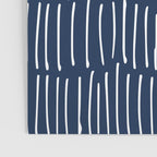 Boho Wall Art, Colour Prints, Navy Blue, Line Art Poster Gallery Image 3