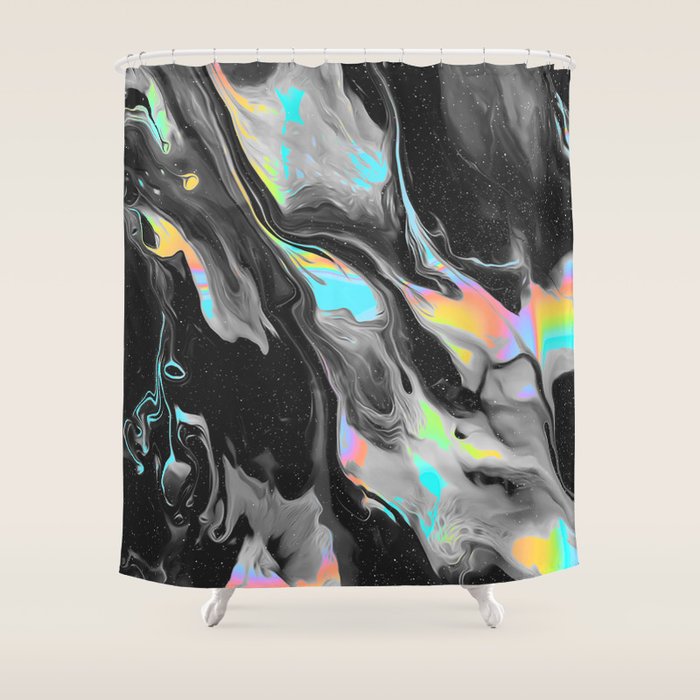 KING OF CHROME Shower Curtain Gallery Image 1