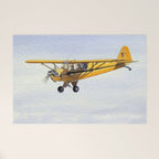 J-3 Piper Cub Aircraft Welcome Mat Gallery Image 1