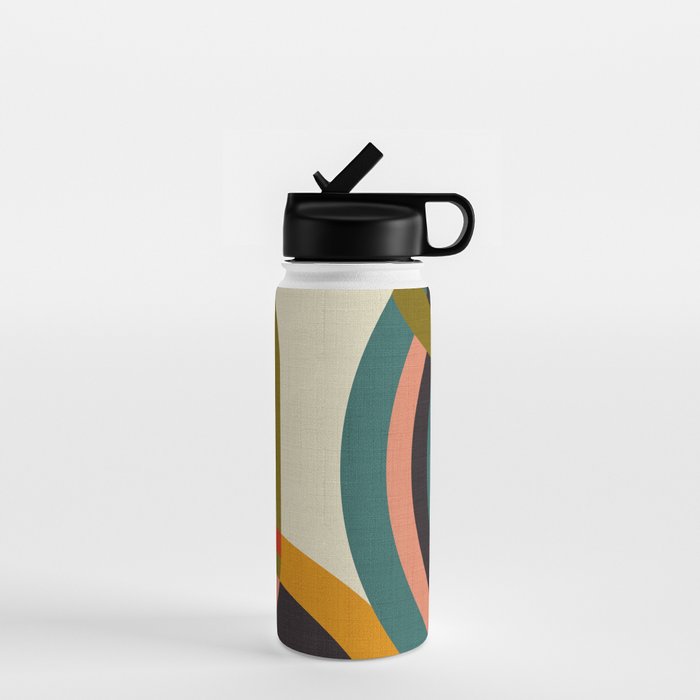 mid century cirque Water Bottle Gallery Image 1