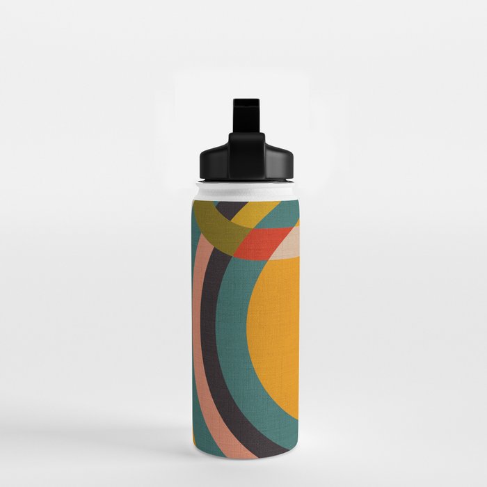 mid century cirque Water Bottle Gallery Image 2