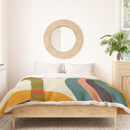 mid century cirque Duvet Cover Gallery Image 3
