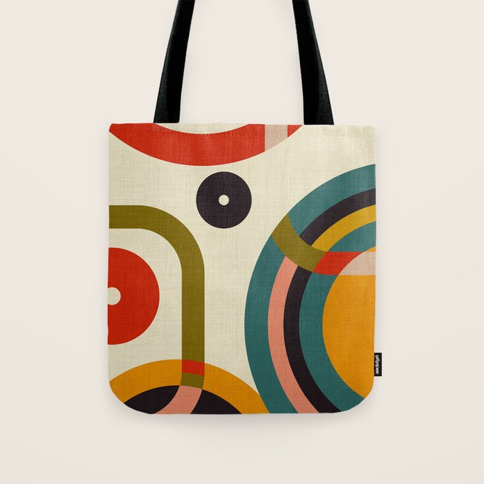 mid century cirque Tote Bag Gallery Image 1