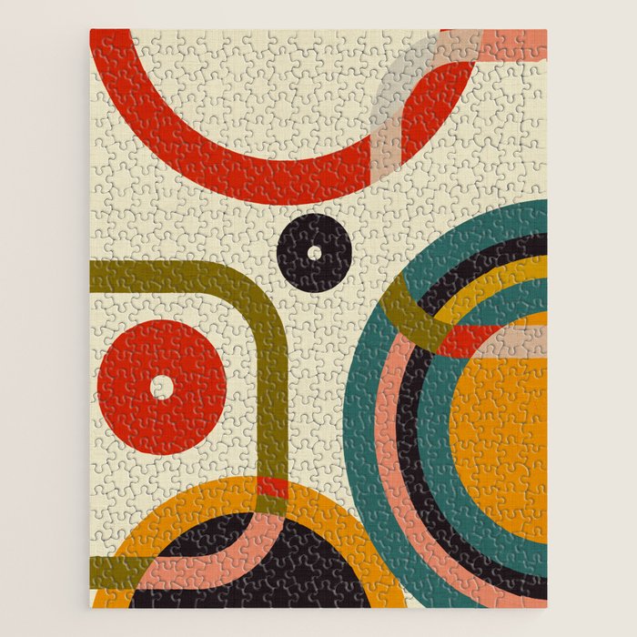 mid century cirque Jigsaw Puzzle Gallery Image 1