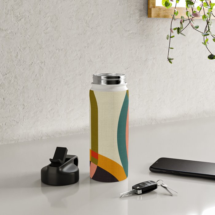 mid century cirque Water Bottle Gallery Image 4