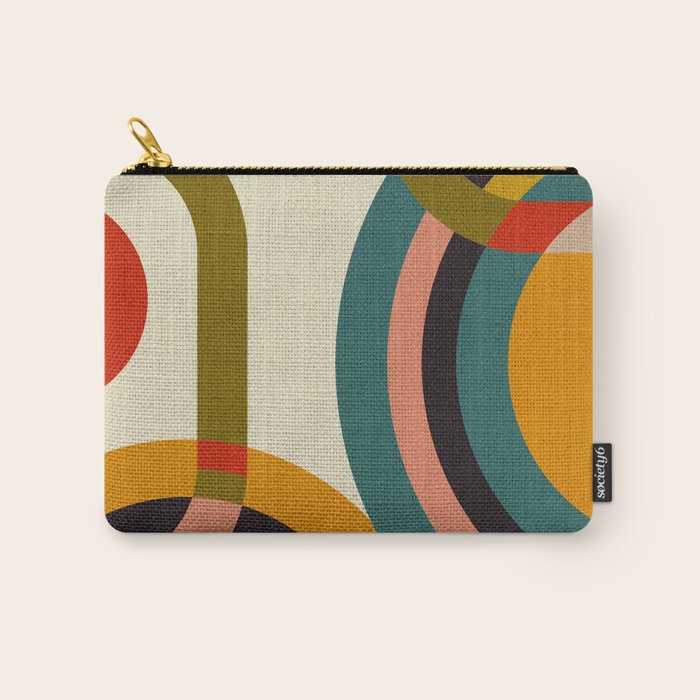 mid century cirque Carry All Pouch Gallery Image 1