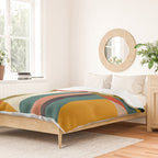 mid century cirque Duvet Cover Gallery Image 2