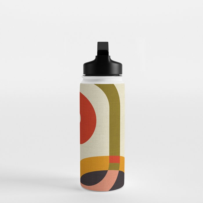 mid century cirque Water Bottle Gallery Image 3
